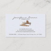 陶磁陶磁陶芸 名刺 (裏面)