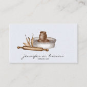 陶磁陶磁陶芸 名刺 (正面)