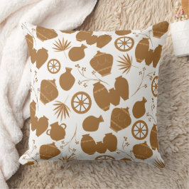 陶磁陶芸家ポットフローラルパターンt クッション