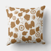 陶磁陶芸家ポットフローラルパターンt クッション (裏面)