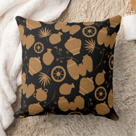 陶磁陶芸家ポットフローラルパターンt クッション