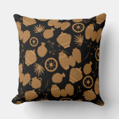 陶磁陶芸家ポットフローラルパターンt クッション (正面)