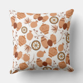 陶磁陶芸家ポット花柄 クッション (裏面)