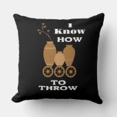 陶磁陶芸家ポット クッション (正面)