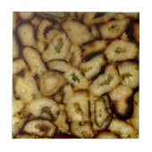 陶緑石英石灰 タイル (正面)