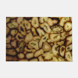 陶緑金ゴールド石英合金 ドアマット