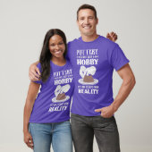 陶芸おもしろいリアリティからクレイウェア粘土へ Tシャツ (ユニセックス)