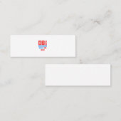 陶芸おもしろい趣味引用文 スキニー名刺 (正面/裏面)