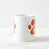 陶芸と犬に夢中な陶芸家 コーヒーマグカップ (中央)