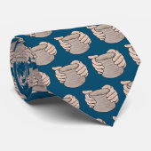 陶芸の手 ネクタイ (ロール)