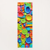 陶芸カラフル術 ヨガマット (裏面)