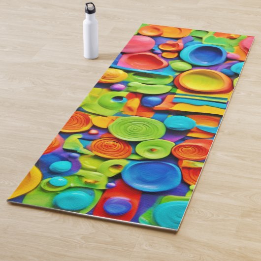 陶芸カラフル術 ヨガマット (インサイチュ)