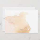 陶芸パーティー 招待状 (裏面)