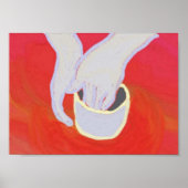 陶芸プリント ポスター (正面)