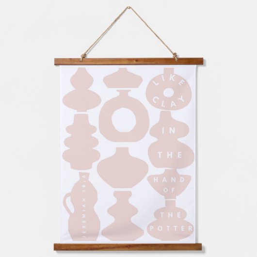 陶芸事務所学校画廊クリスチャン・アート 吊り下げ型タペストリー (正面)