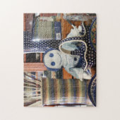 陶芸人形パズル ジグソーパズル (縦)