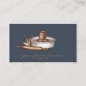 陶芸作家ツール 名刺 (正面)