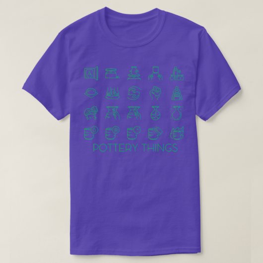 陶芸品3 Tシャツ (デザイン正面)
