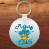 陶芸品#7 キーホルダー (正面)