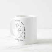 陶芸好きの女性らしい美意識 コーヒーマグカップ (正面左)