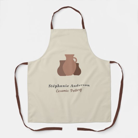 陶芸家 エプロン (正面)