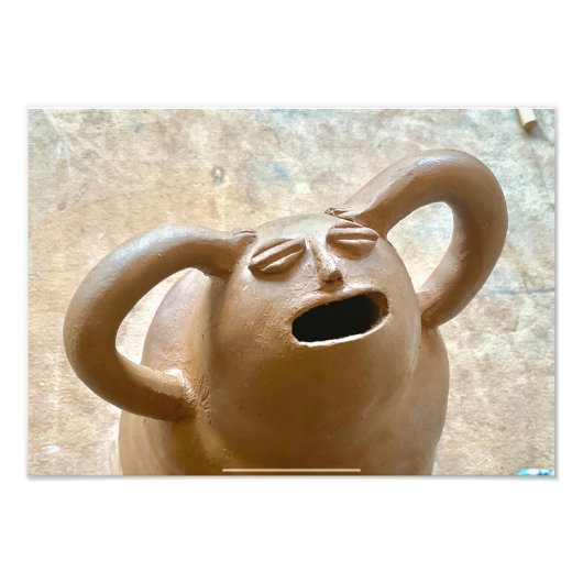 陶芸家 フォトプリント            (正面)