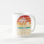 陶芸家 陶器 コーヒーマグカップ (正面右)