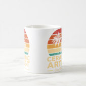 陶芸家 陶器 コーヒーマグカップ (中央)