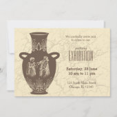 陶芸展 招待状 (正面)