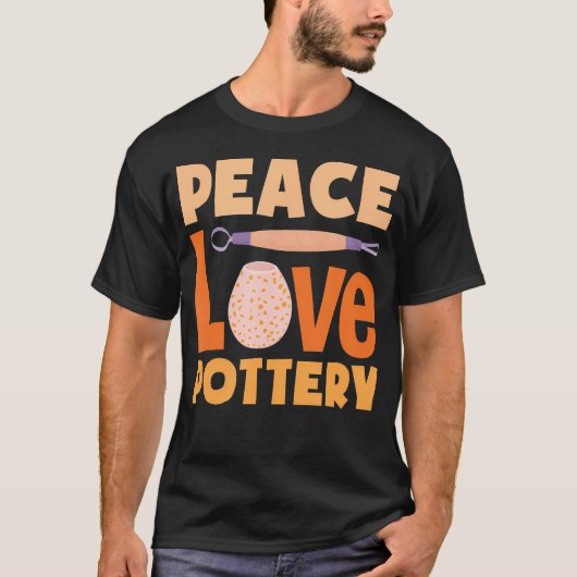 陶芸愛好家 Tシャツ (正面)