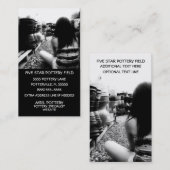 陶芸畑 名刺 (正面/裏面)