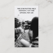 陶芸畑 名刺 (裏面)