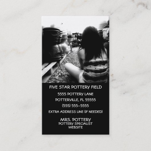 陶芸畑 名刺 (正面)