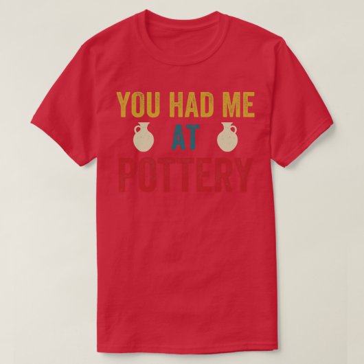 陶芸窯のレトロおもしろいで食べた Tシャツ (デザイン正面)
