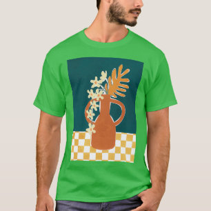 陶芸花テーブル Tシャツ