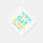 陶芸陶芸陶芸陶芸陶芸作家ギフト スタンダードカクテルナプキン (角)