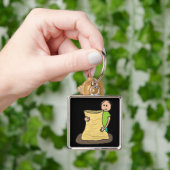 陶芸 キーホルダー (手)