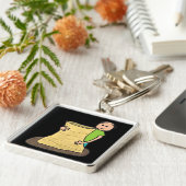 陶芸 キーホルダー (側面)