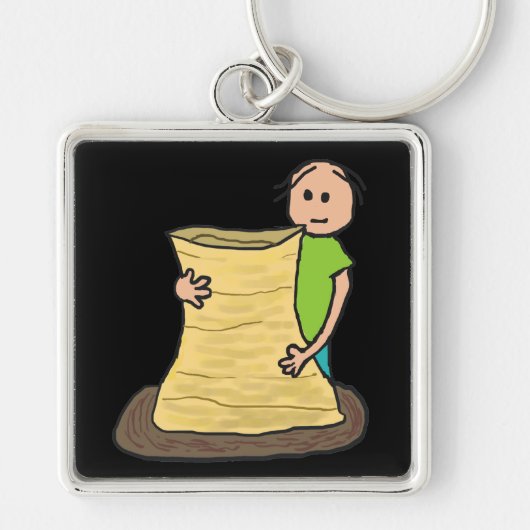 陶芸 キーホルダー (正面)