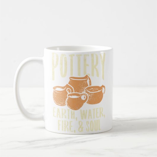 陶芸 コーヒーマグカップ (左)