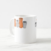 陶芸 コーヒーマグカップ (正面左)