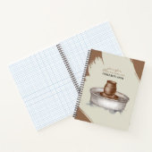 陶芸 セラミック 粘土 ターナー彫刻 地球色調 ノートブック (内部)