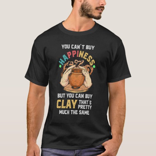 陶芸Happiness Pottery Artists Ce Tシャツ (正面)