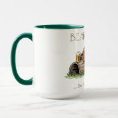 陶製のマグカップを持って来る マグカップ (左)