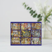 陶製イタリアンはがき ポストカード (スタンド正面)