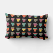 陶製カラフルティーカップ、冬ホットコーヒーマグ ランバークッション (裏面)