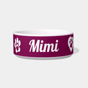 陶製パーソナライズされたキャットボカスタマイズール ボウル