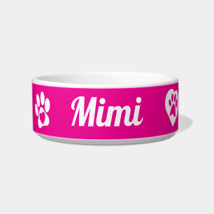 陶製パーソナライズされたキャットボカスタマイズール ボウル