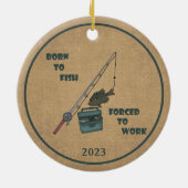 陶製生まれのオーナメントを無理やり釣る セラミックオーナメント (裏面)