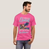陸上で発見された海Scuに戻る Tシャツ (正面フル)